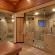 Large Shower and Adjoining Steam Shower Large Shower and Adjoining Steam Shower