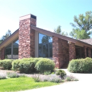 Stone exterior on Mountain Contemporary Stone exterior on Mountain Contemporary
