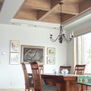coffered-dining room-ceiling coffered-dining room-ceiling
