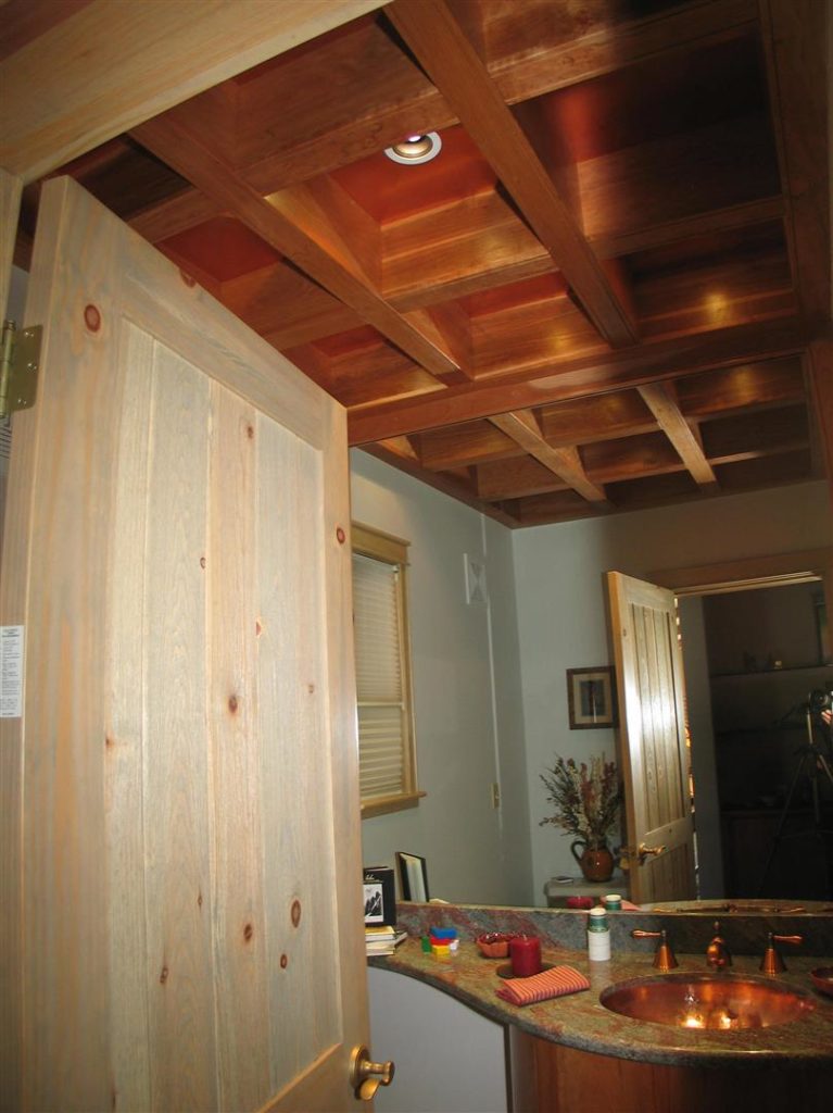 coffered ceiling